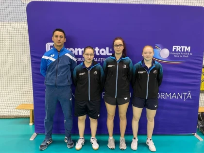 Două victorii pentru fetele de la CSM Arad, în turneul-tur al Superligii de tenis de masă