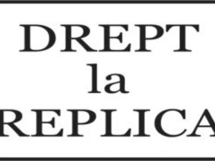Drept la replică - Primăria comunei Secusigiu