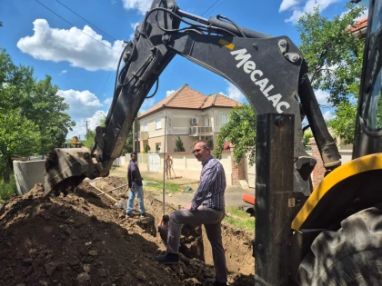 Drum cedat temporar comunei Covăsânț pentru un proiect local
