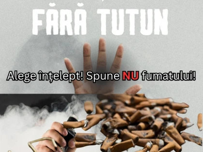DSP Arad: Alege înțelept! Spune NU fumatului!