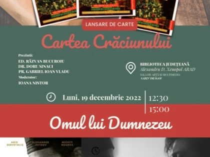 Dublu eveniment cultural la Biblioteca arădeană