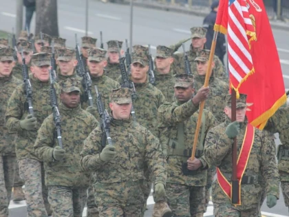 E OFICIAL: TRUPELE SUA SI FANFARA ARMATEI AMERICANE, USAREUR, VIN DUMINICA LA ARAD