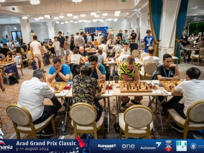 Echilibru la Arad Open: Niciun șahist nu mai are punctaj maxim după patru runde