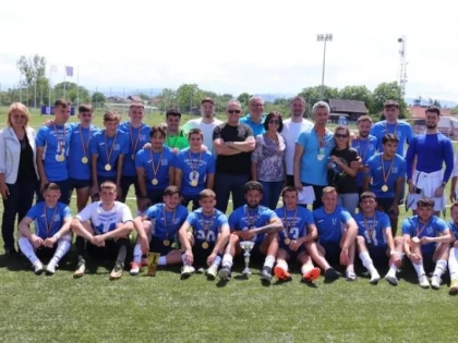 Echipa de fotbal a Universității Aurel Vlaicu din Arad reprezintă România la Europene