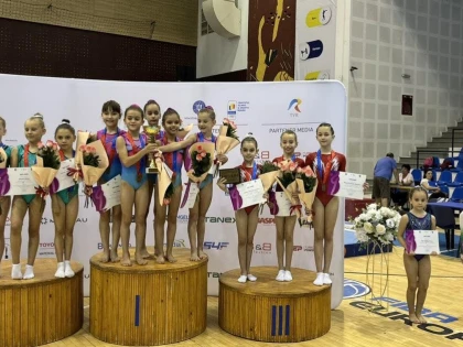 Echipa de junioare III a CSM Arad este campioană națională la gimnastică artistică