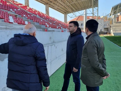 Echipa de omologare a stadionului, chemată la Arad în aprilie