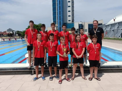 Echipa de polo U12 de la AMEFA Arad a cucerit bronzul național