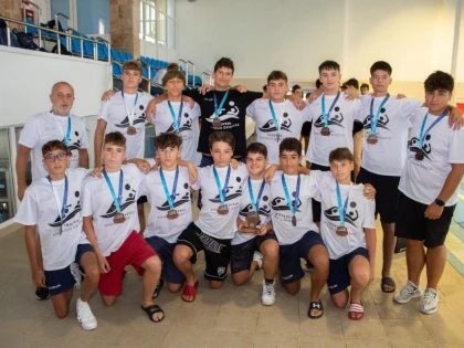 Echipa de polo U16 de la AMEFA Arad s-a clasat pe podium la Trofeul Anatolie Grințescu