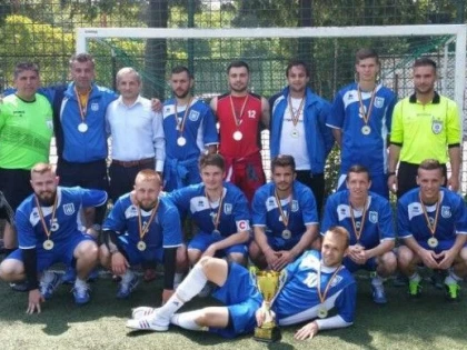 ECHIPA „UAV ” ARAD ESTE VICECAMPIOANA UNIVERSITARA LA MINIFOTBAL