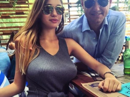 "ELEVA LUI BOUREANU" A IESIT DIN CASA FARA SUTIEN! CUM S-A AFISAT LAURA DINCA, NOUA IUBITA A AFACERISTULUI