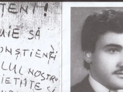 Elevul Mugur Călinescu, victimă a Securității, deshumat după 32 de ani