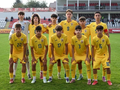 Elias Bud, de la Academia UTA, a jucat pentru Naționala U15 a României