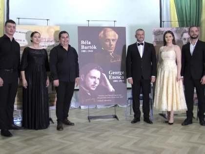 "ENESCU-BARTOK", concert-expoziţie eveniment la Gyula-Ungaria