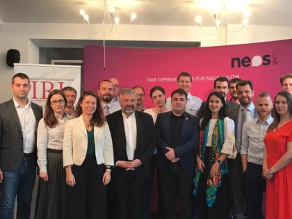 Europarlamentarul Vlad Botoș a participat la Summitul partidelor noi proeuropene