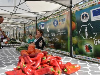 Eveniment dedicat producătorilor locali legumicultori, membri ai proiectului: Cu drag, din Grădina Bunicilor, în Apateu, Județul Arad