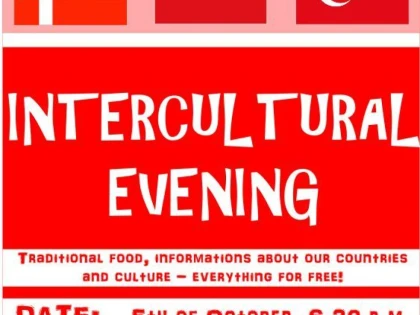 EVENIMENT INTERCULTURAL ORGANIZAT DE VOLUNTARII STRĂINI!