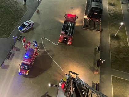 Exercițiu de amploare al pompierilor, la Gară