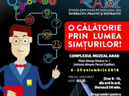 Expoziția de știință interactivă  ”LABORATOR 2.0”, la a II-a ediție
