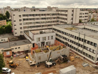 Extinderea Unității de Primire Urgențe se va finaliza înainte de termen