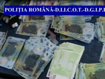 FABRICA DE BANI FALSI, DESCOPERITA DE DIICOT LA ORADEA