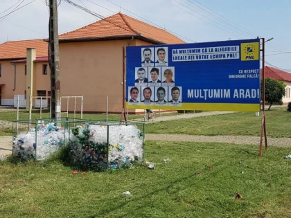 FALCĂ ȘI AI LUI AU UMPLUT JUDEȚUL DE PANOURI ELECTORALE