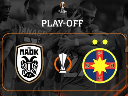 FCSB a dat din nou peste PAOK Salonic, în play-off-ul din Europa League!