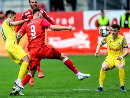 FCSB profită de eșecul Rapidului, iar remiza din Secuime o avantajează pe UTA!