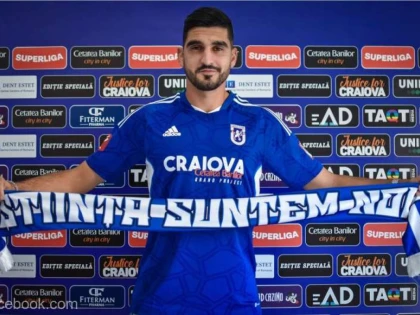 FCU Craiova și-a adus căpitan din Portugalia înaintea meciului de duminică, cu UTA