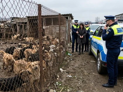 Femeie din Arad, arestată preventiv după ce a schingiuit zeci de câini și a ucis două animale