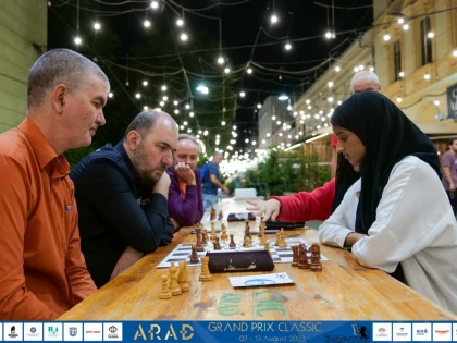 Festival al șahului mondial, la Arad! Grand Prix Classic și-a consumat primele runde