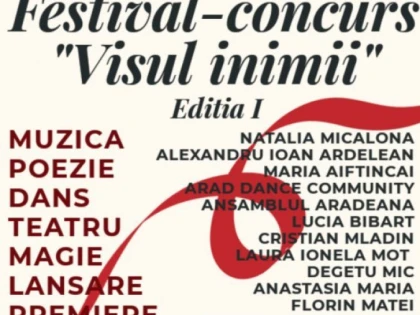 Festival concurs ,,Visul inimii”, la Teatrul de vară din Arad