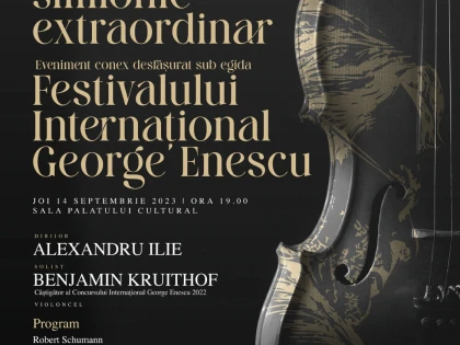 Festivalul „George Enescu”:  Concert Extraordinar al violoncelistului Benjamin Kruithof cu Filarmonica Arad