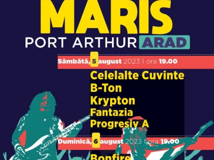 Festivalul „Rock Maris“, ediția 2023, la Arad