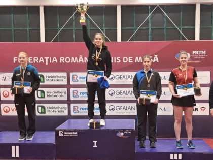 Final de 2024 cu medalii și în tenisul de masă: Strună și Sferlea au urcat pe podiumul național la tineret, cei mai tineri s-au remarcat la Novi Sad! (FOTO)