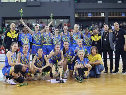 Final de vis frumos: FCC UAV Arad este vicecampioana României la baschet, Sepsi ia campionatul pentru a şasea oară la rând!