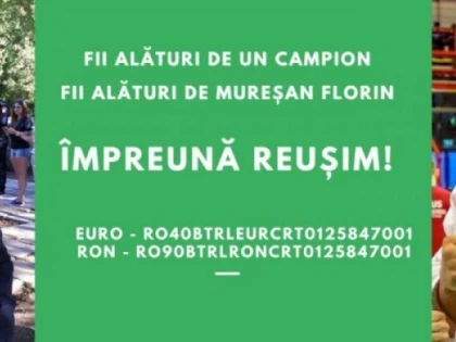 Florin are nevoie de noi! Donând, îl putem ajuta să meargă din nou