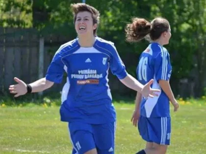FOSTA FOTBALISTA ARADEANA ANDREEA LAURUC A PROMOVAT CU NOUA EI ECHIPA IN SUPERLIGA