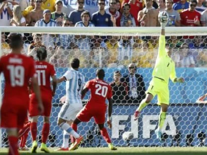 FOTBAL - CM 2014: ARGENTINA S-A CALIFICAT IN SFERTURI, 1-0 CU ELVETIA DUPA PRELUNGIRI 