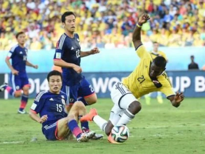 FOTBAL - CM 2014: COLUMBIA INVINGE JAPONIA CU 4-1 SI CASTIGA GRUPA C
