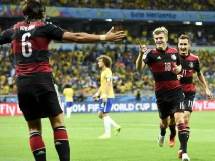FOTBAL - CM 2014: GERMANIA S-A CALIFICAT IN FINALA, DUPA CE A ZDROBIT BRAZILIA CU 7-1