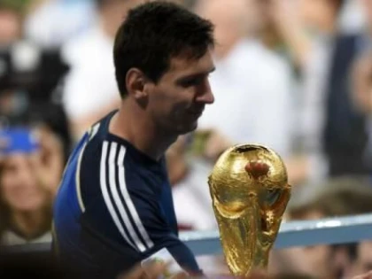 FOTBAL - CM 2014: LIONEL MESSI, CEL MAI BUN JUCATOR AL CUPEI MONDIALE