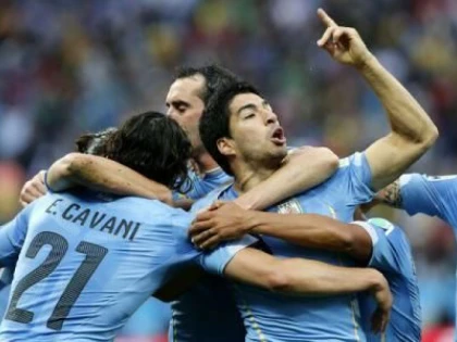 FOTBAL - CM 2014: URUGUAY - ANGLIA 2-1