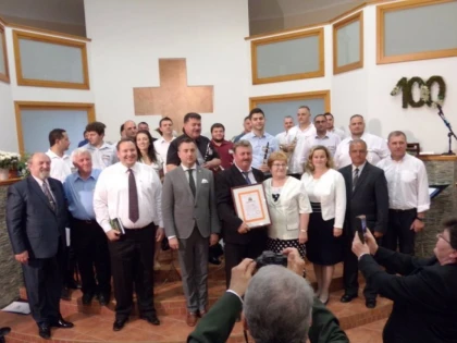(FOTO) 100 de ani de la înființarea Fanfarei Bisericii Baptiste din Chitighaz