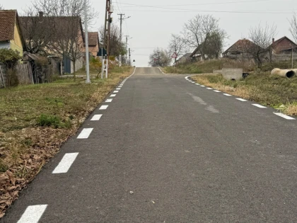(FOTO) 14 străzi au fost modernizate în Pâncota și Măderat, în urma unei investiții de 1 milion de euro