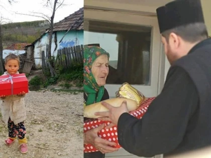 (FOTO) Chipul Luminii. Campania ”Hrănește un suflet!” a repus zâmbetul pe chipurile a peste 2.500 de copii și bunici din Arad și alte județe
