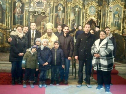 (FOTO) Pelerinaj românesc la biserica din Miskolc, unde a fost botezat mitropolitul Andrei Șaguna