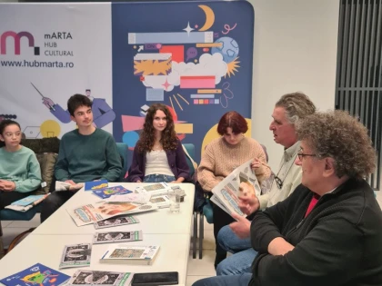 (FOTO) Poveștile prind viață, la Hub Literar mArta