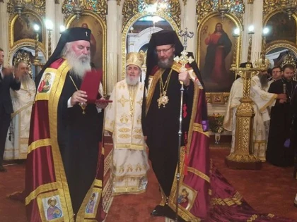 (FOTO) PS Emilian Crișanul, înscăunat în funcția de Episcop Vicar al Arhiepiscopiei Aradului