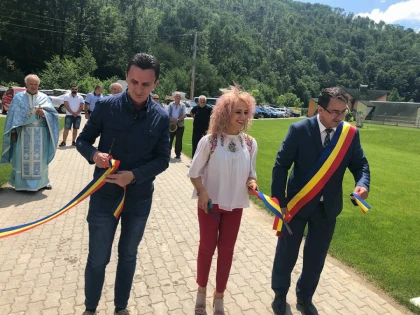 (FOTO) S-a inaugurat noul parc din stațiunea Moneasa
