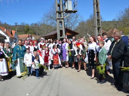 (FOTO) Sărbătoarea de Florii, la Păiușeni